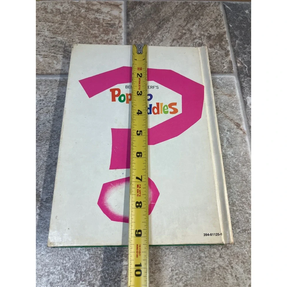 Bennett‎ Cerfs Pop Up Riddles Vintage Childrens Book Random House